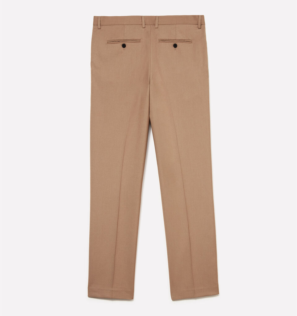 Calças de alfaiataria camel - calças slim para homem - Camel | Sisley image number 2